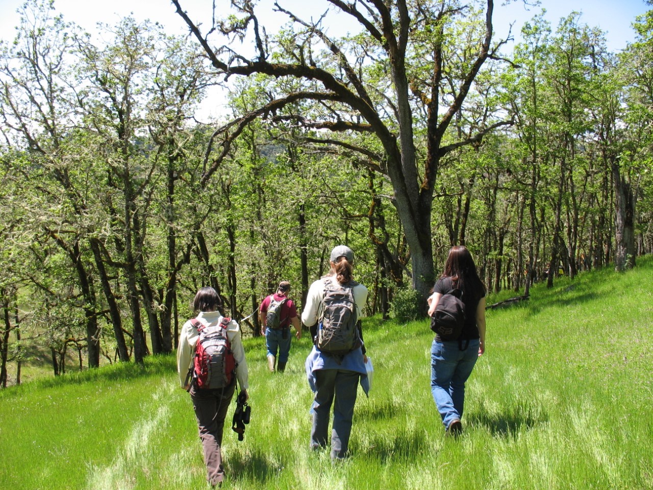 Oaks and People in the Umpqua Basin<br>Photo courtesy of Jeff Krueger