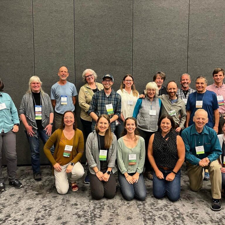 Workshop supported by the Partnership Grant at the 2023 Land Trust Rally for AK Land Trusts, facilitated by Pacific Birds staff and including panelists from Idaho Coalition of Land Trusts (ICLT), Washington Alliance of Land Trusts (WALT), and the Land Trust Alliance (LTA). Photo by Laura Fuller